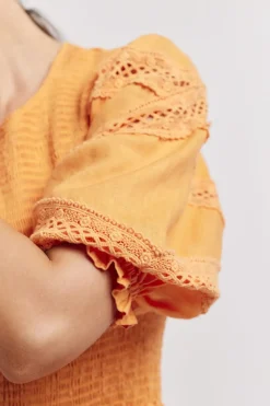Sale Alessandra Claudia Dress - Marigold