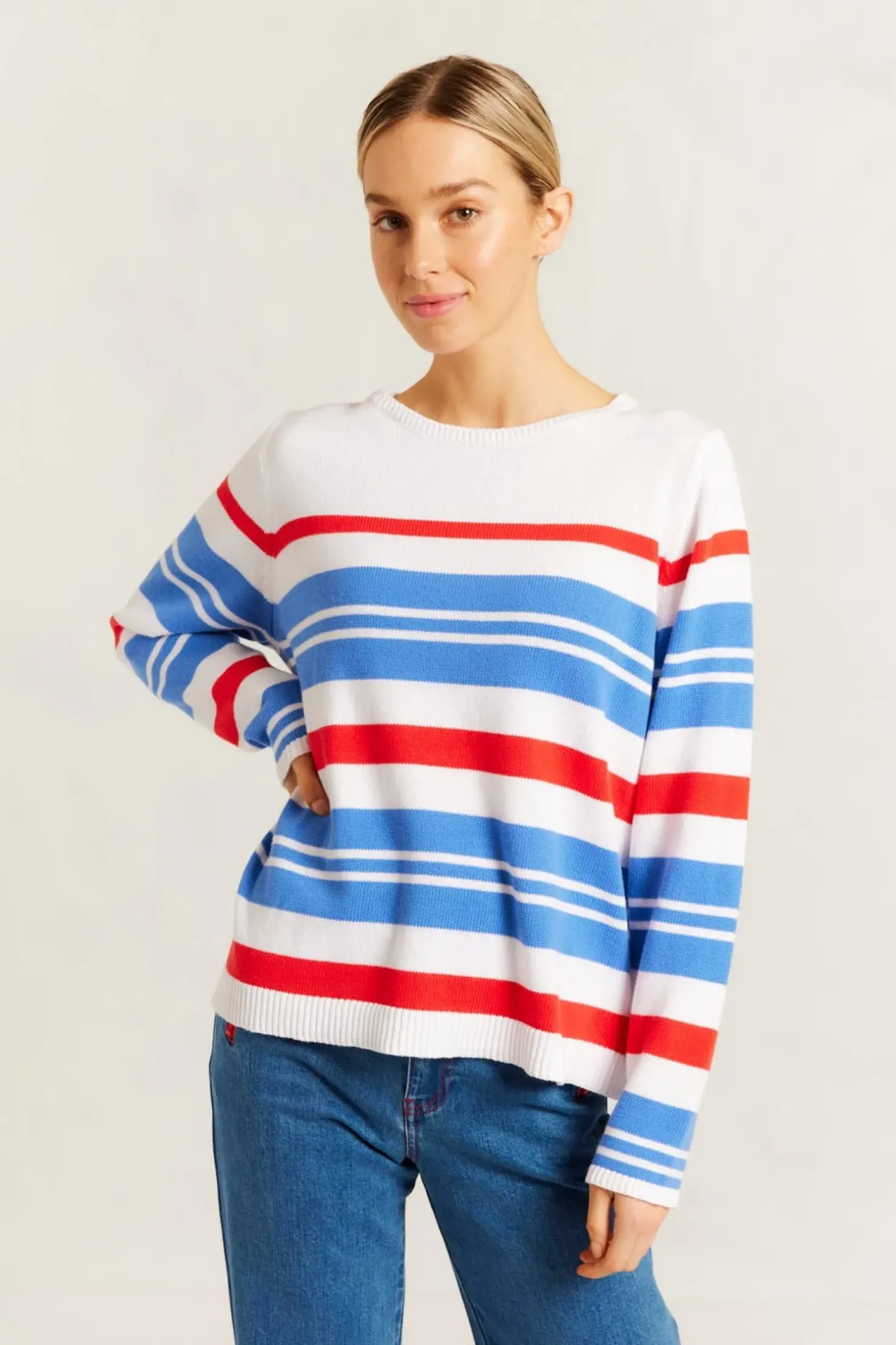 Fashion Alessandra Fiorella Sweater - Sailor