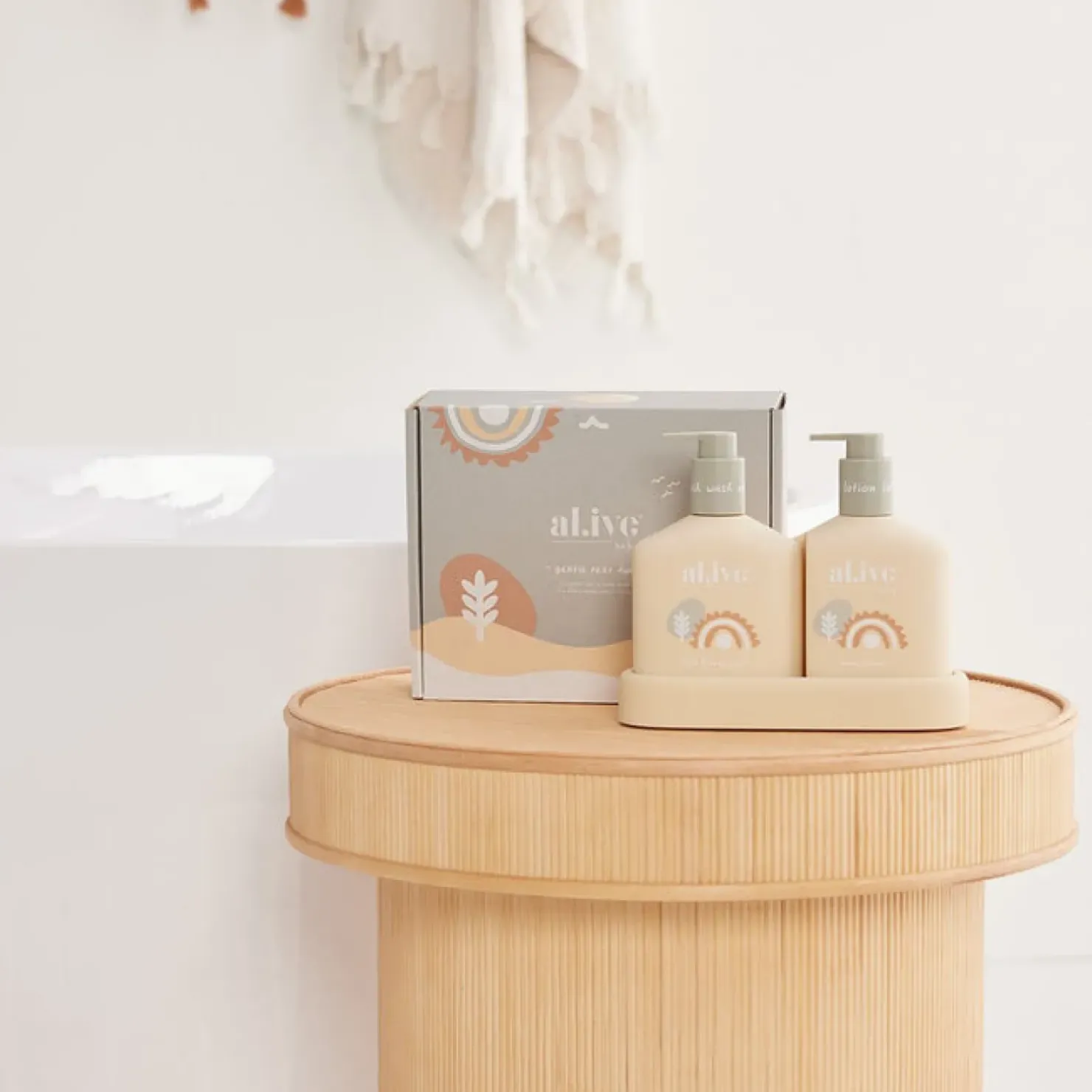 Online Al.ive Baby Hair & Body Duo - Gentle Pear