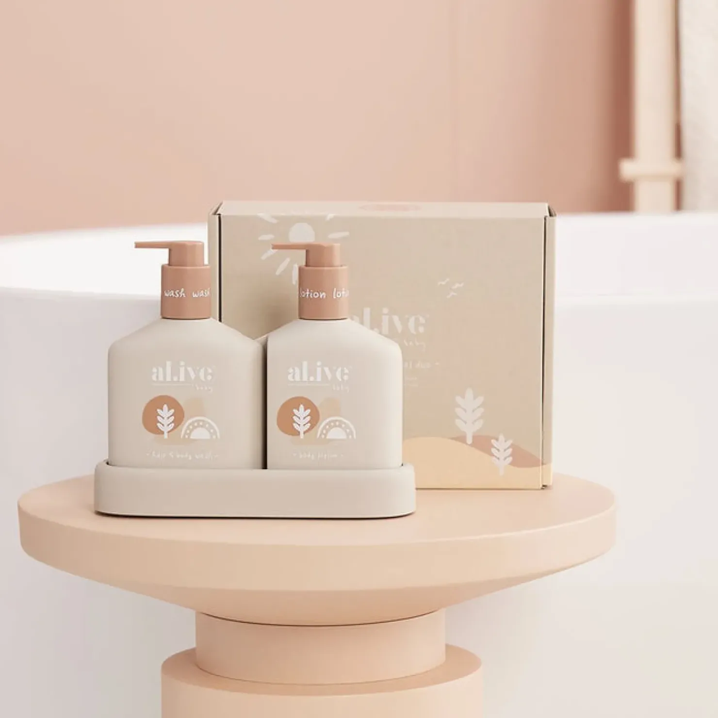 Best Al.ive Baby Hair & Body Duo - Calming Oatmeal