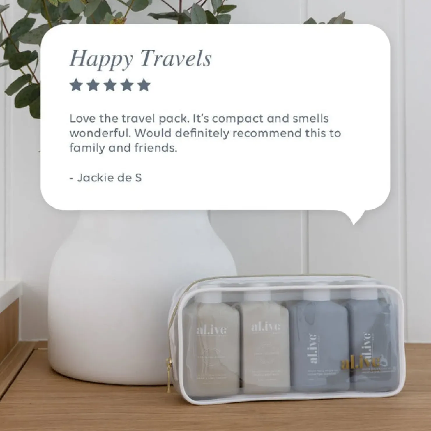 Fashion Al.ive Hair & Body Travel Pack