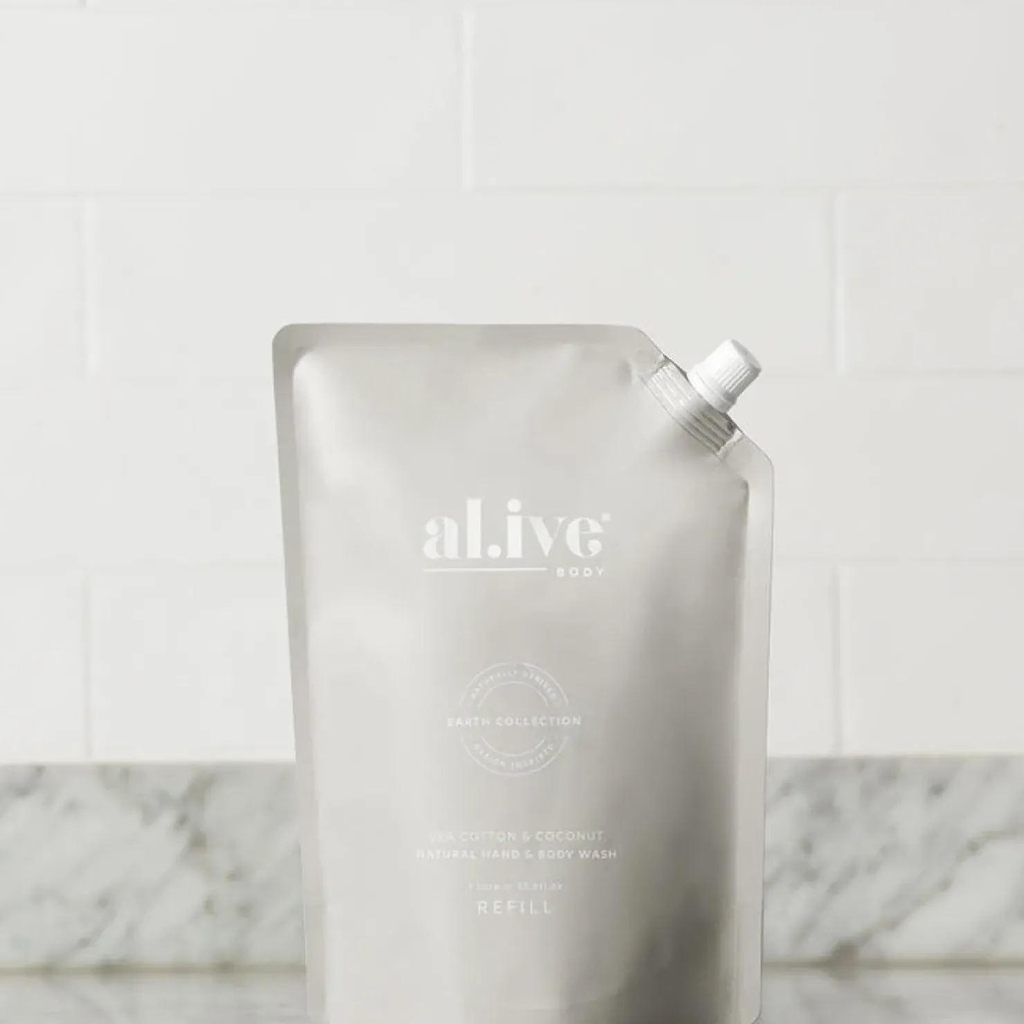 Fashion Al.ive Sea Cotton & Coconut Wash - Refill