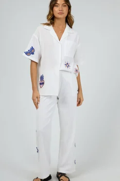Discount All About Eve Daria Shirt - White