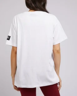 Sale All About Eve National Tee - Vintage White