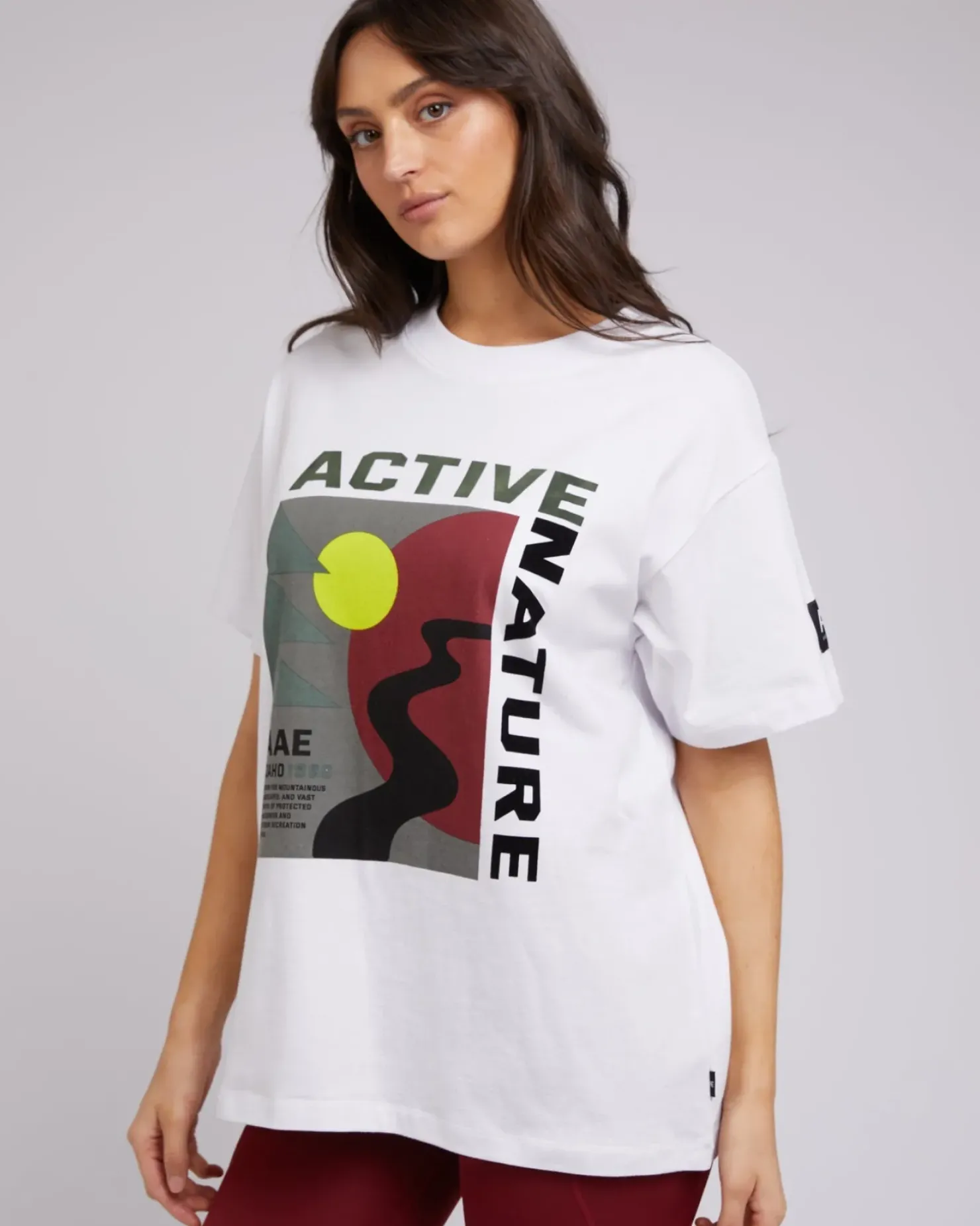 Sale All About Eve National Tee - Vintage White