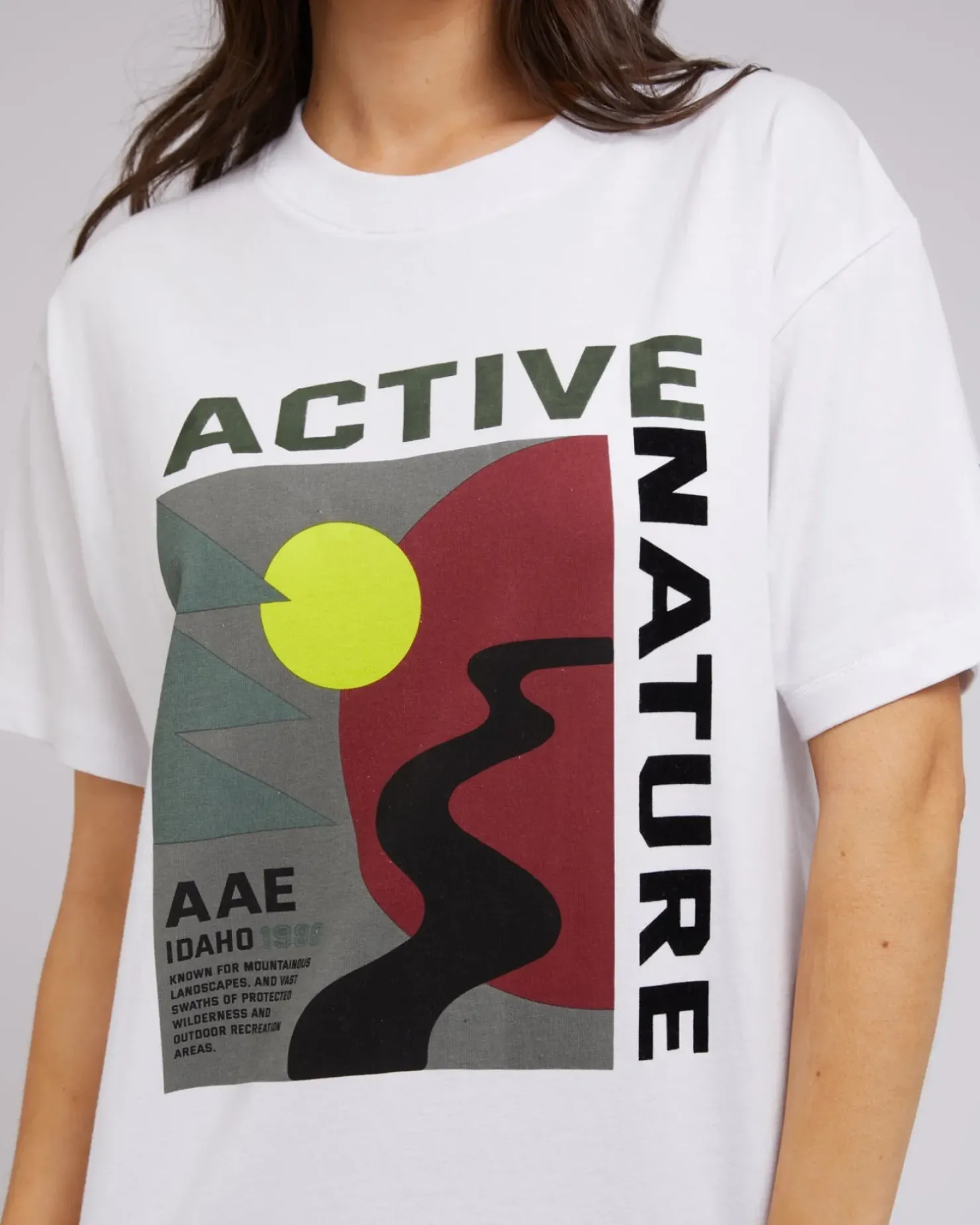 Sale All About Eve National Tee - Vintage White