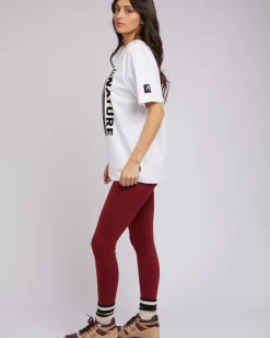 Sale All About Eve National Tee - Vintage White