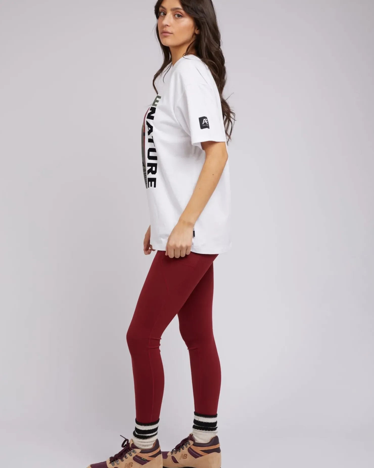 Sale All About Eve National Tee - Vintage White