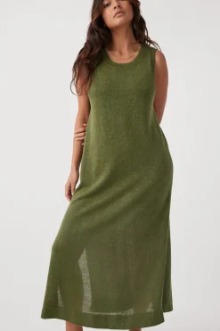 Fashion ARCAA Brie Long Dress - Caper