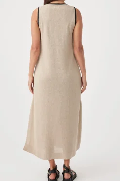 Sale ARCAA Brie Long Dress - Taupe