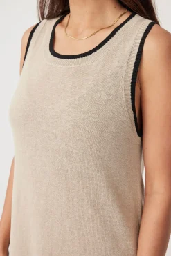Sale ARCAA Brie Long Dress - Taupe