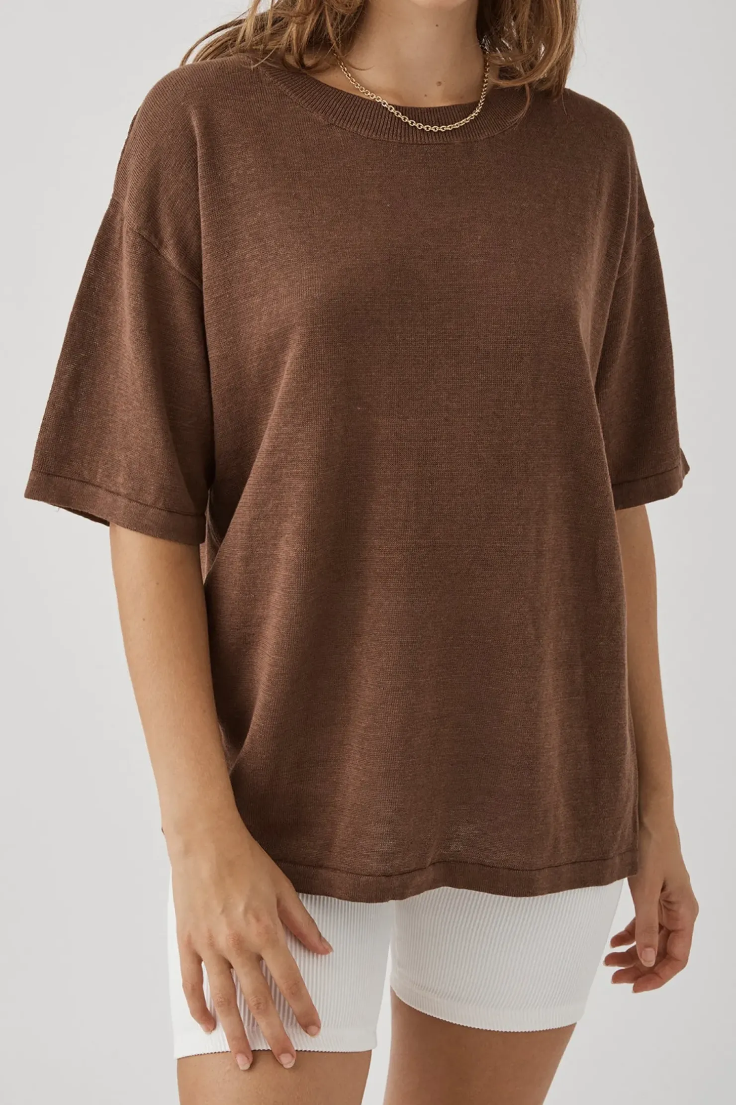 New ARCAA Hugo T Shirt - Chocolate