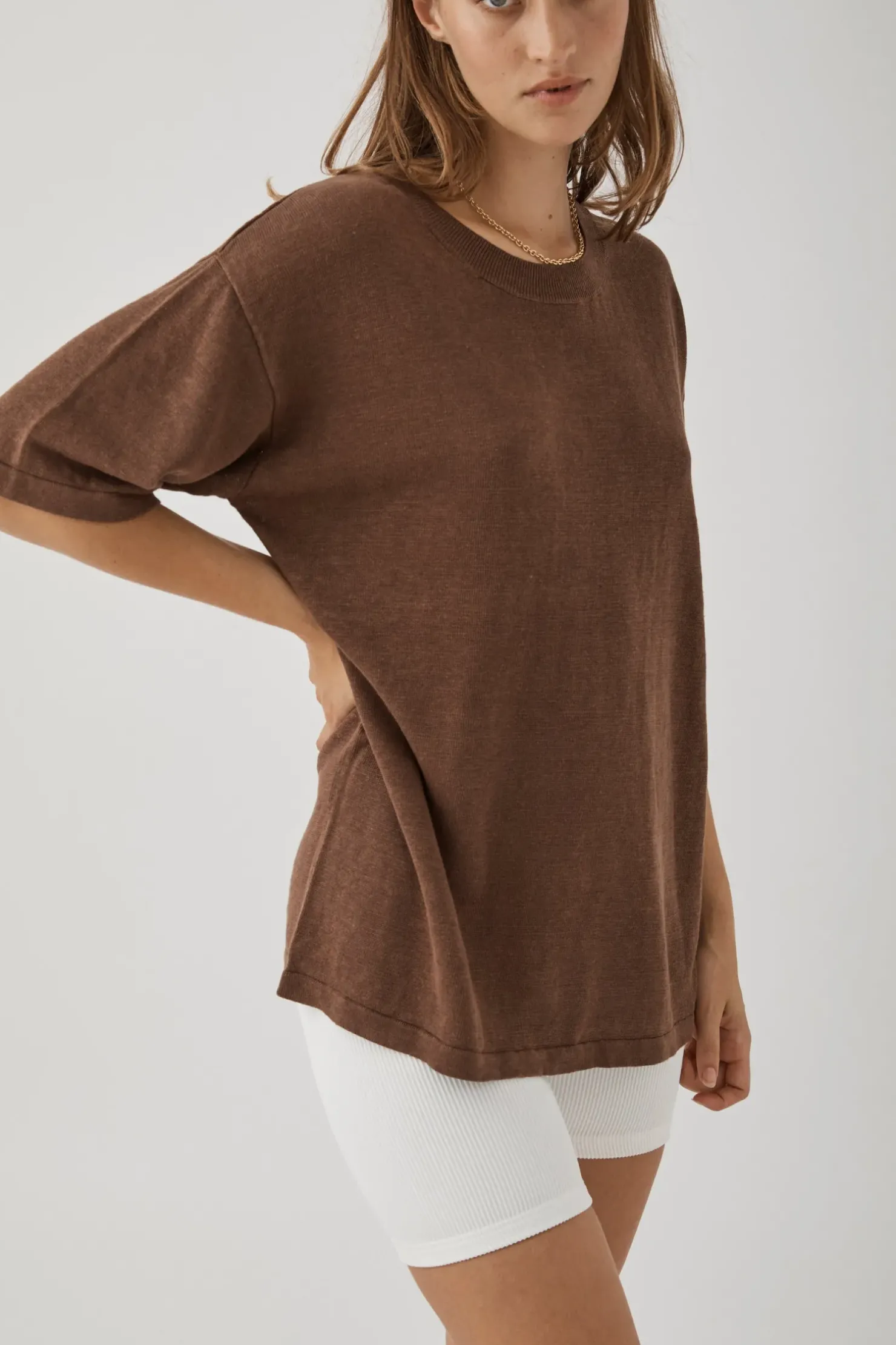New ARCAA Hugo T Shirt - Chocolate