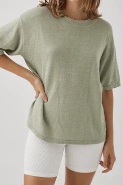 Clearance ARCAA Hugo T Shirt - Sage