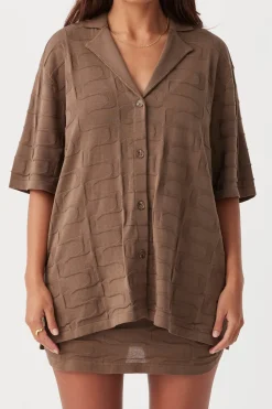 Discount ARCAA Lara Shirt - Cacao