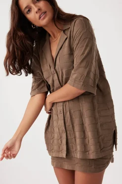 Discount ARCAA Lara Shirt - Cacao