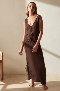 Online ARCAA Pearla Skirt - Chocolate
