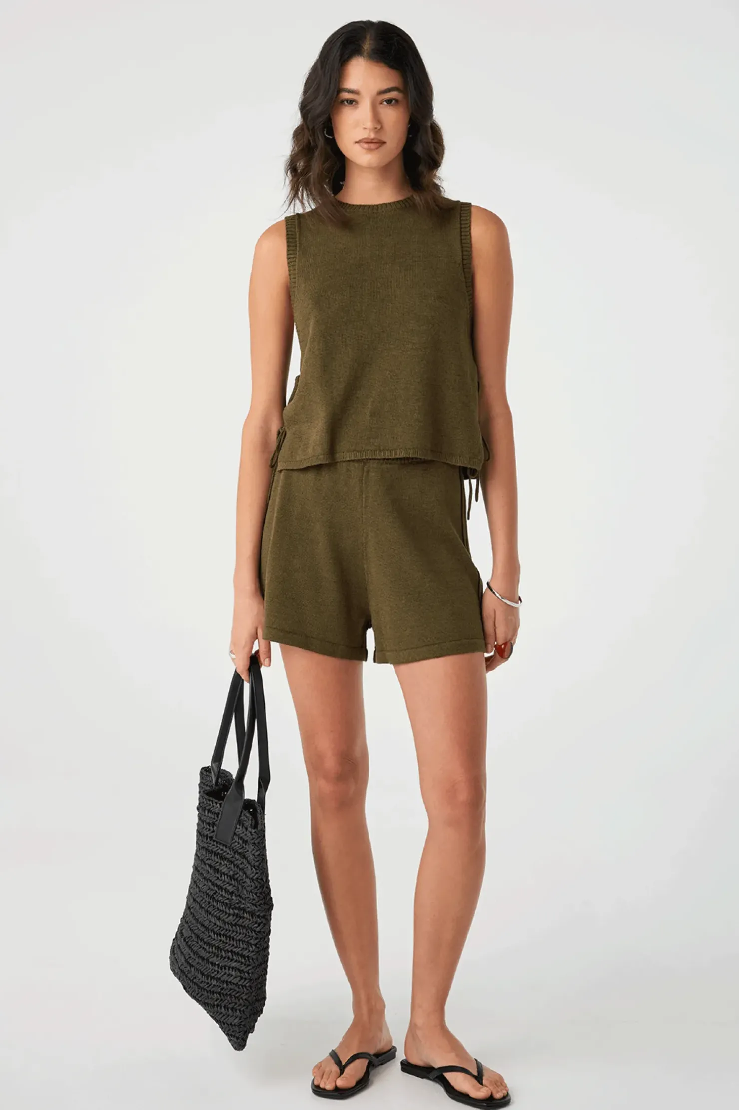 Discount ARCAA Poppy Tank - Olive