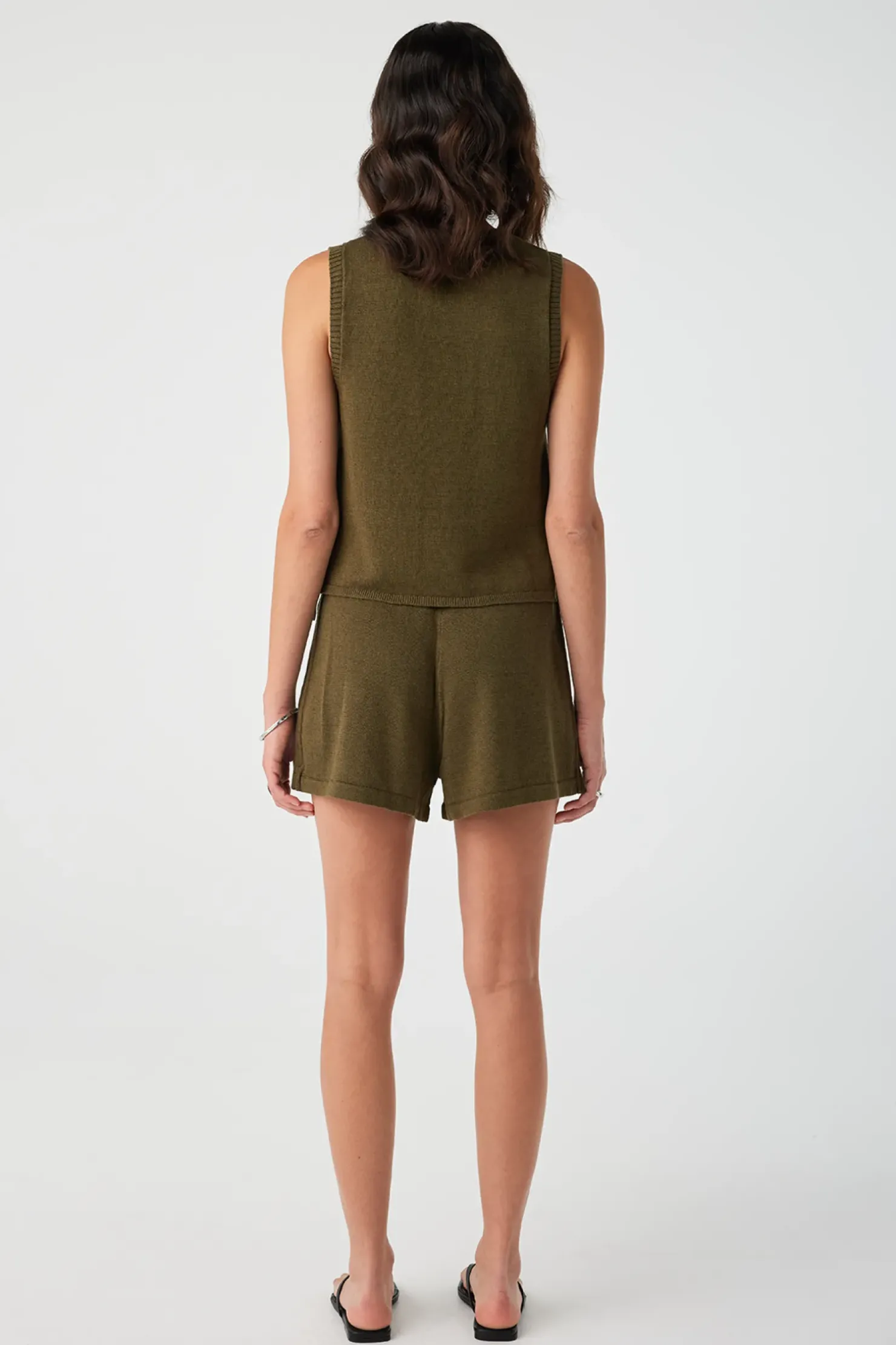 Discount ARCAA Poppy Tank - Olive