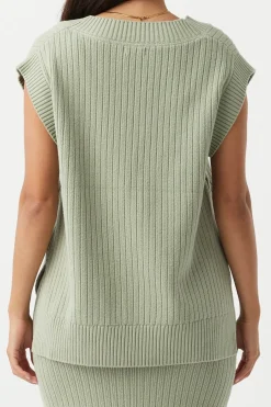 Discount ARCAA Vera Knit Vest - Sage