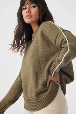 Outlet ARCAA ARCCA Sora Sweater - Caper Marle