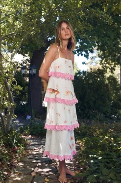 Discount Aston Studio Chloe Dress - Cloud Blossom