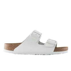 Hot Birkenstock Arizona White Smooth Leather - Narrow