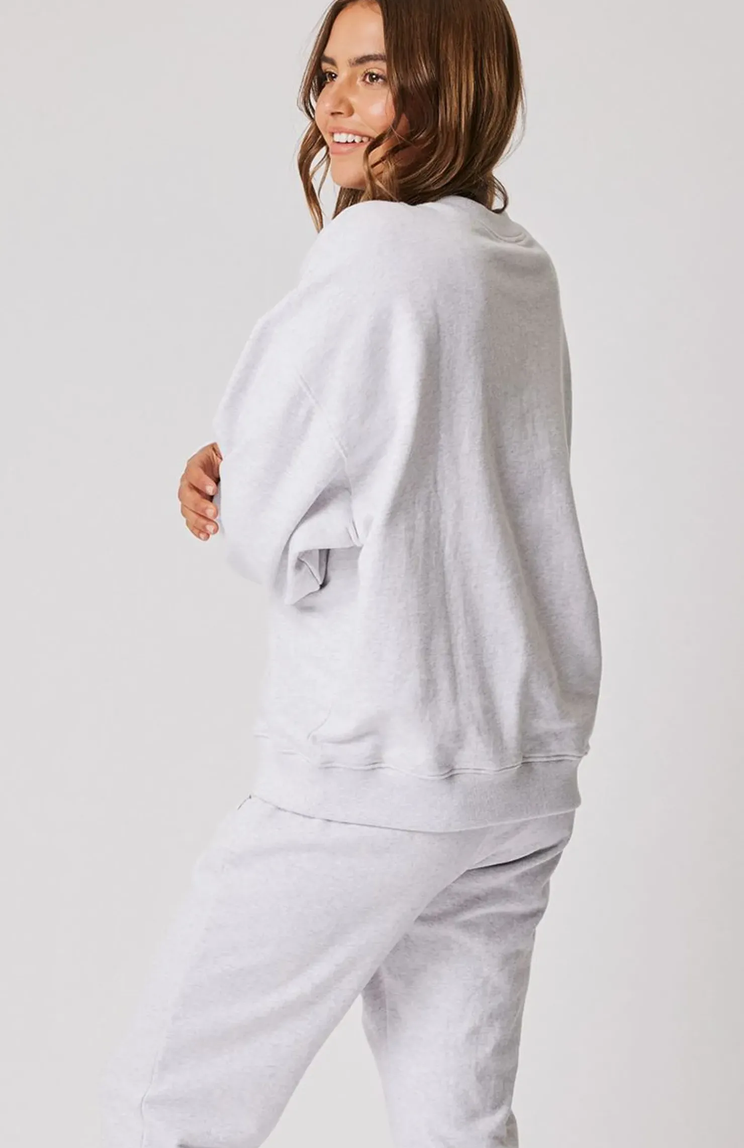 New Cartel & Willow Cartel & Willow Nina Sweater - Grey Marle