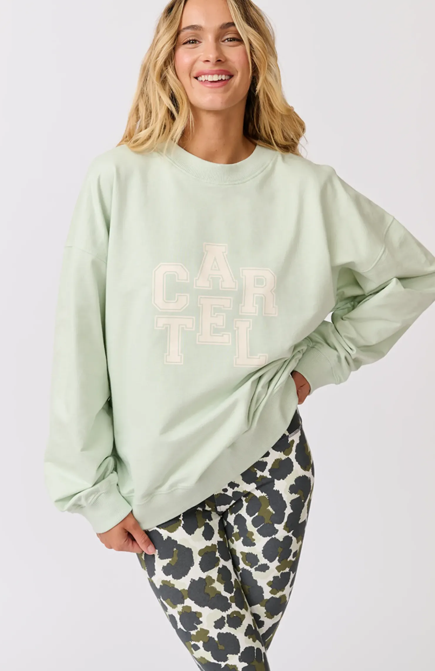 New Cartel & Willow Cartel & Willow Nina Sweater - Matcha