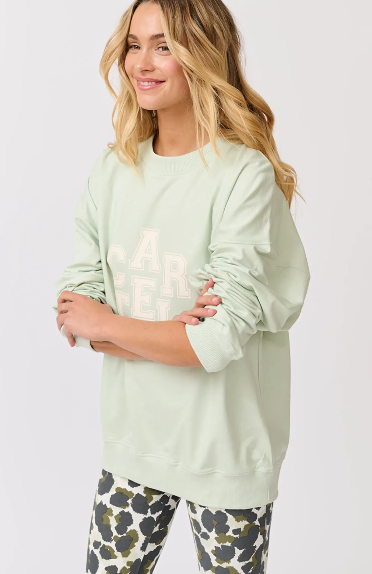New Cartel & Willow Cartel & Willow Nina Sweater - Matcha