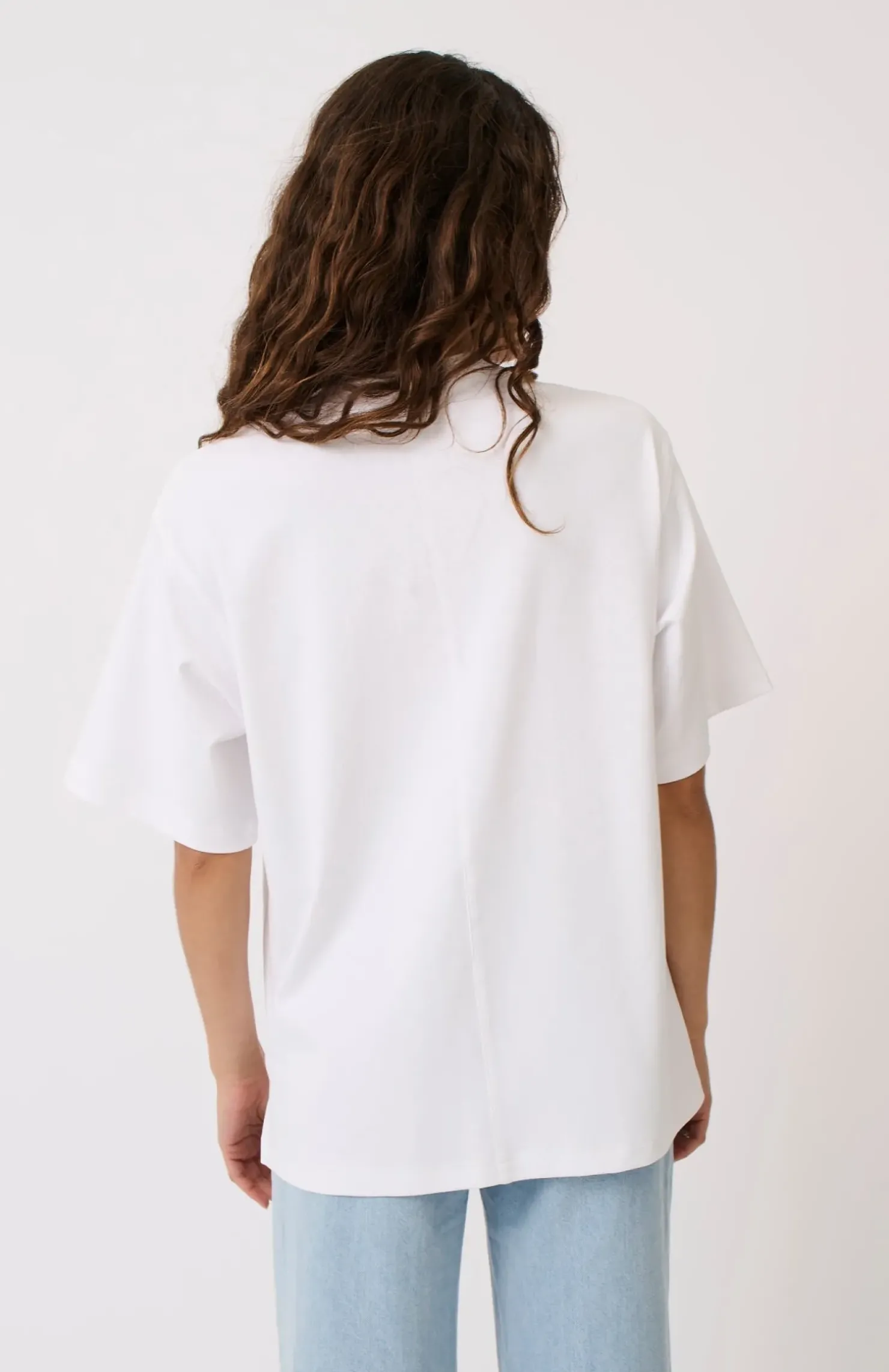 Clearance Cartel & Willow Cartel & Willow Sadie Tee - White Azure