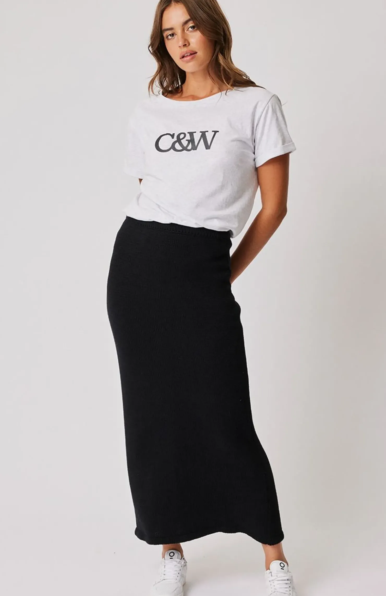 Hot Cartel & Willow Cartel & Willow Sammie Knit Skirt - Black