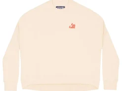Discount Castle and Things Hey Hello Box Sweater - Cream