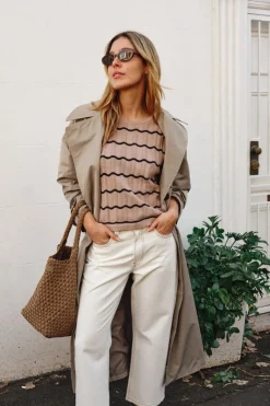 Discount Ceres Life Crop Frenchie Jean - Fresh Ecru