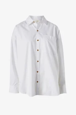Sale Ceres Life Oversized Poplin Shirt - White