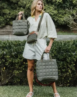 Fashion Elms & King Elms & King Santa Monica Tote - Khaki