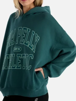 Clearance Ena Pelly Athletic Hoodie - Jade