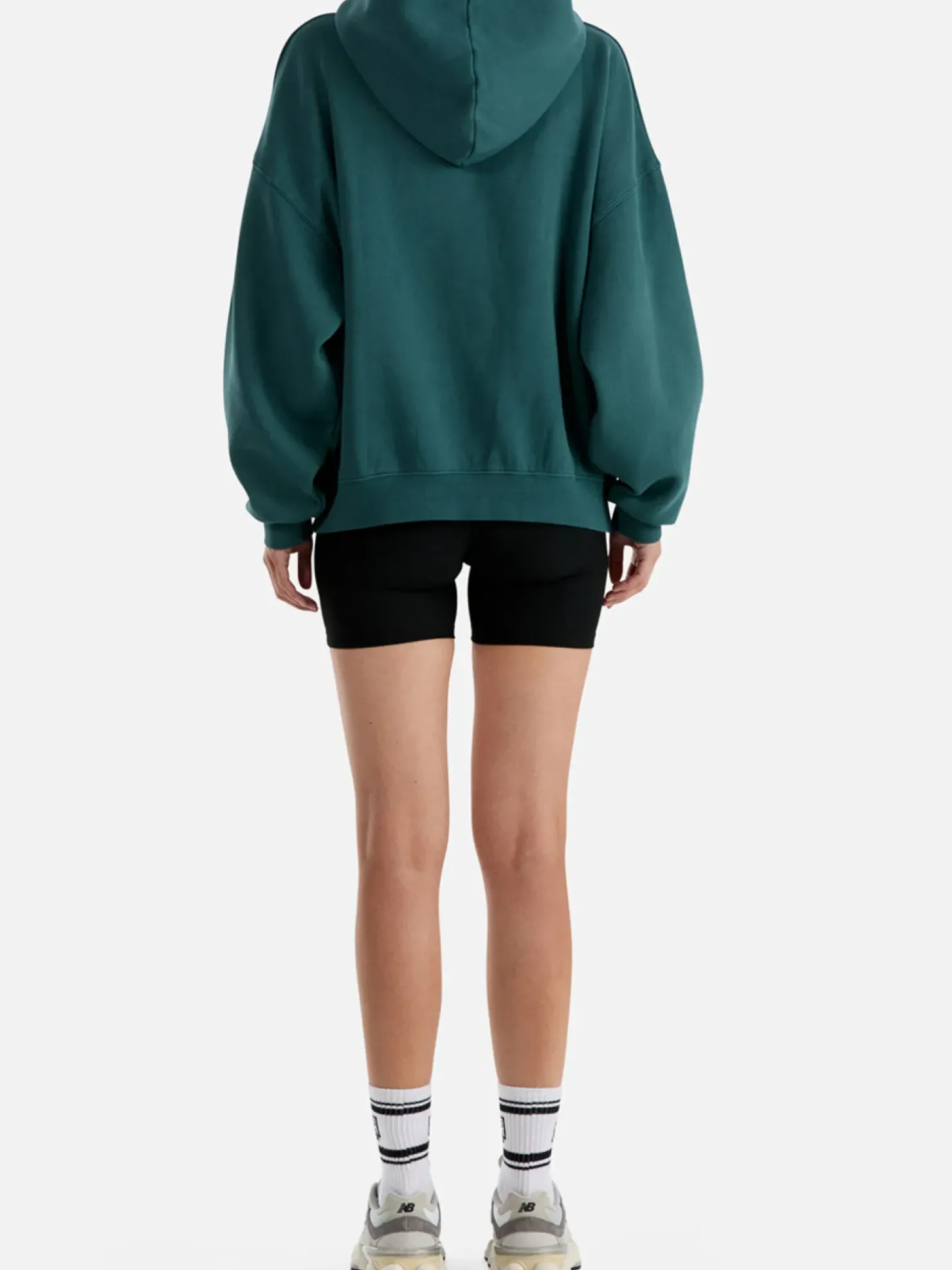 Clearance Ena Pelly Athletic Hoodie - Jade