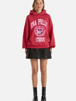 Discount Ena Pelly Brooke Oversized Hoodie DIY Studios - Poppy Red