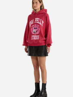 Discount Ena Pelly Brooke Oversized Hoodie DIY Studios - Poppy Red