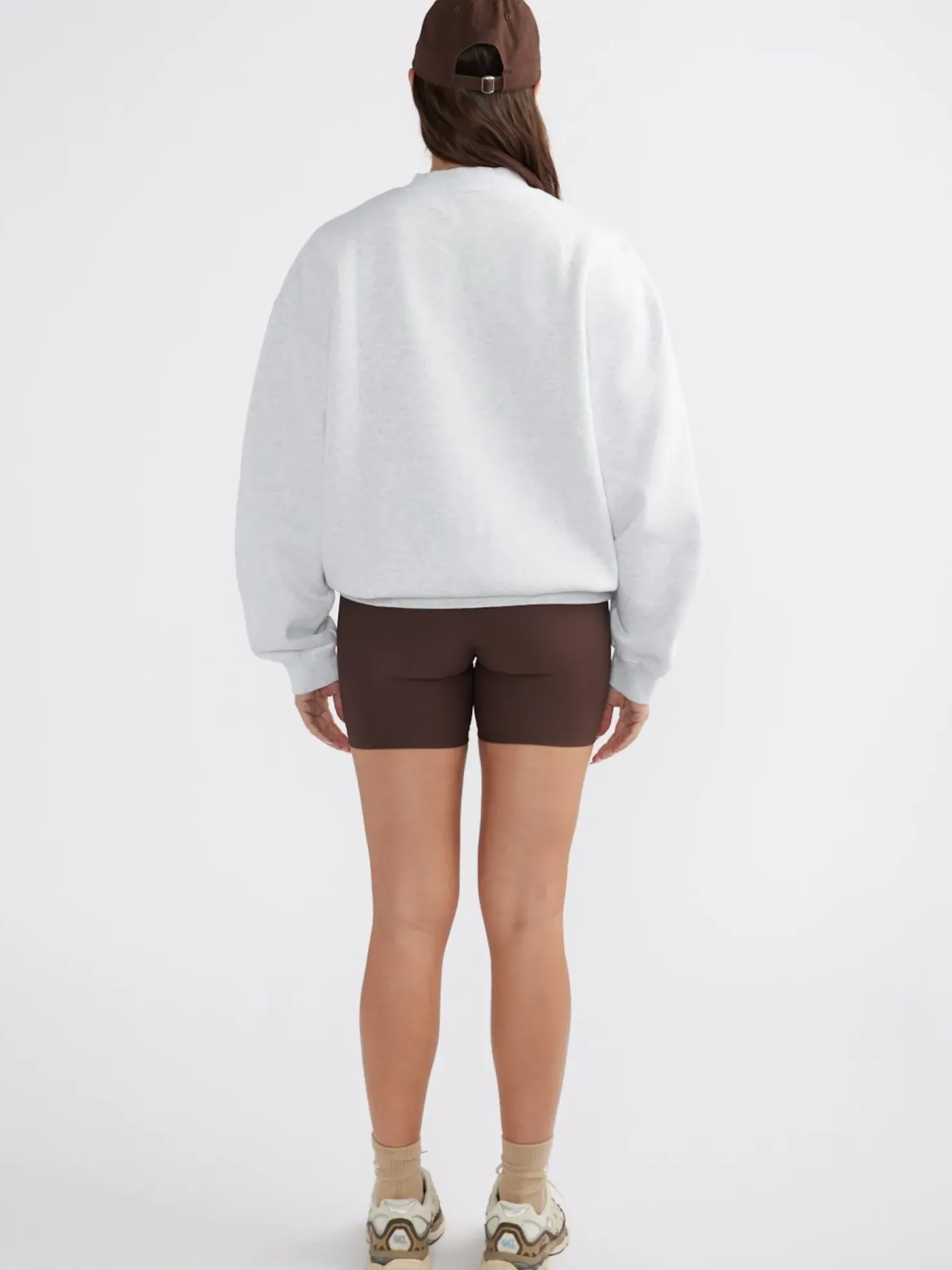 Online Ena Pelly Classic Collegiate Sweatshirt - White Marle