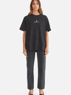 Sale Ena Pelly Lexi Monogram Tee- Black