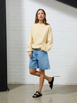 New Ena Pelly Vintage Sport Sweatshirt - Lemon