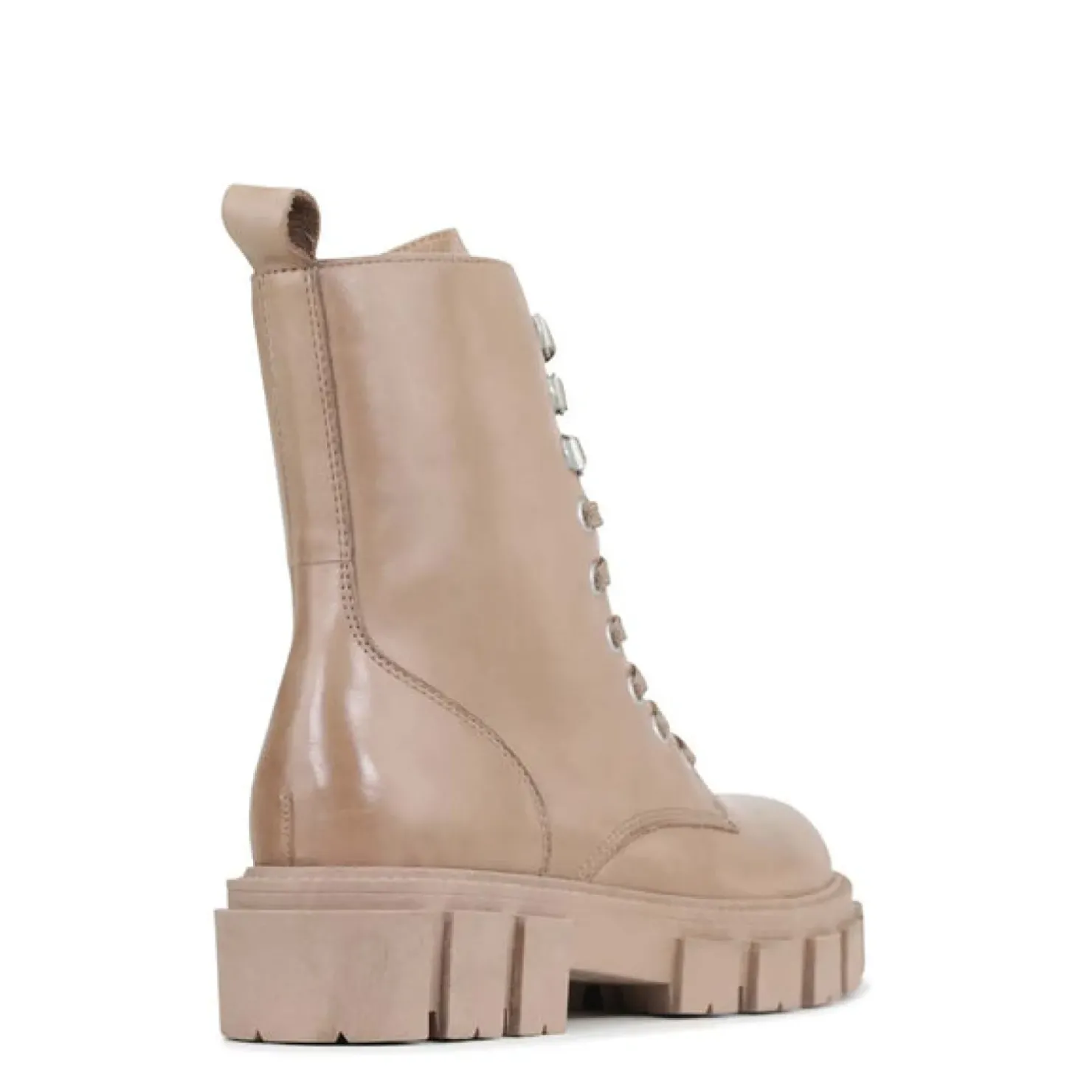 New EOS Melbourne EOS Feature Leather Boot - Taupe