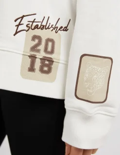 Best Foxwood Get There Crew - Vintage White
