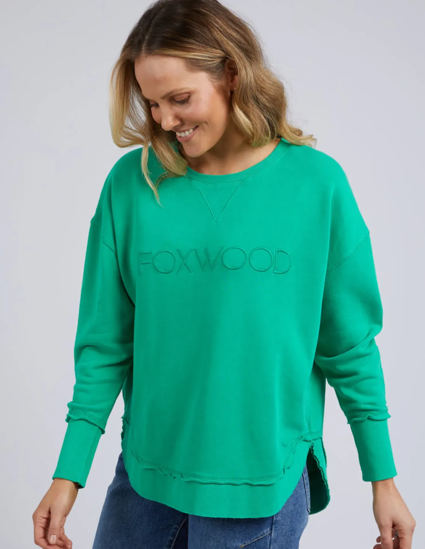Best Foxwood Simplified Crew - Bright Green