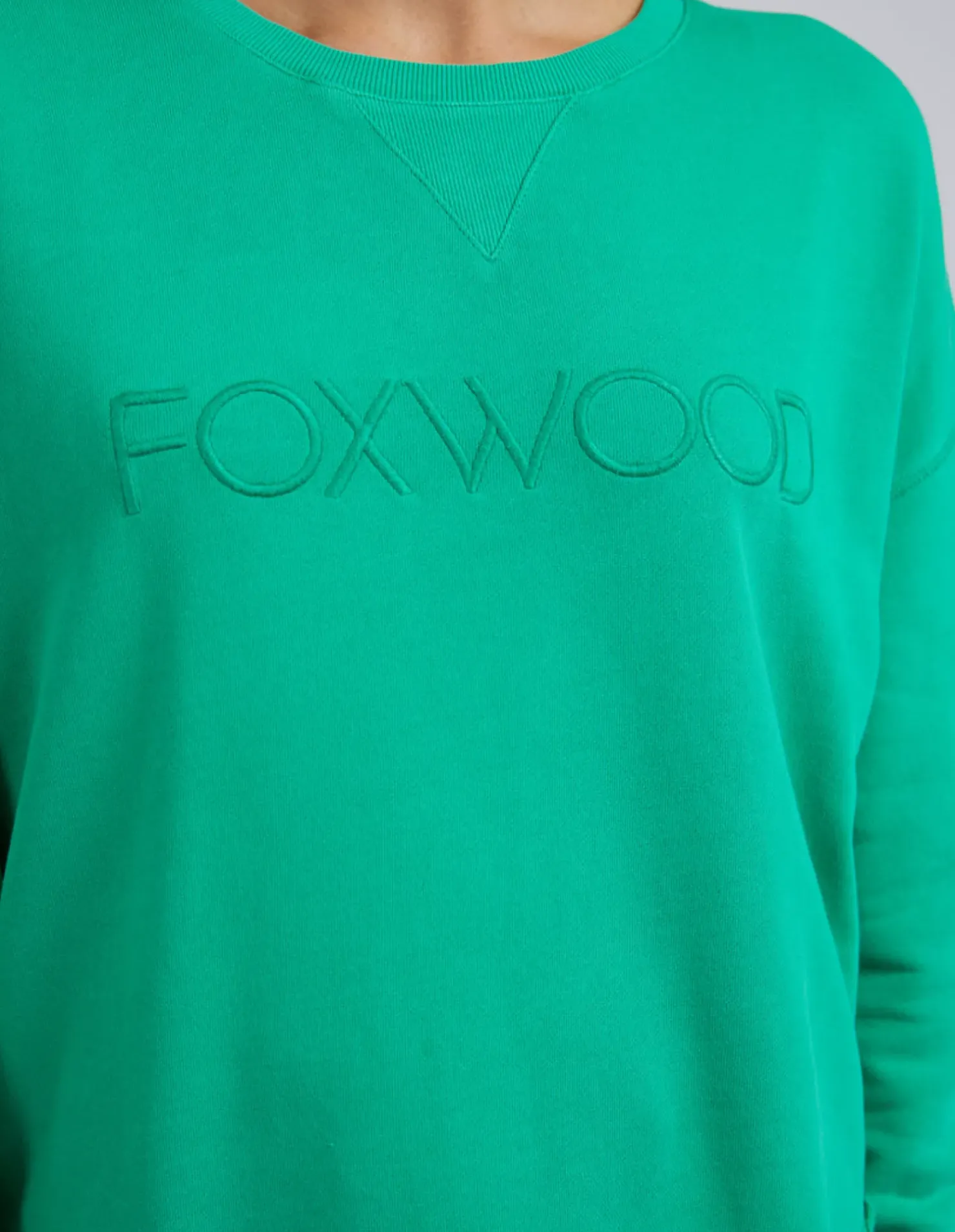 Best Foxwood Simplified Crew - Bright Green