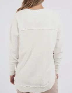 Discount Foxwood Simplified Tonal Crew - Sage