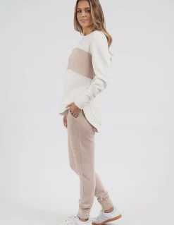 Discount Foxwood Simplified Tonal Crew - Sage