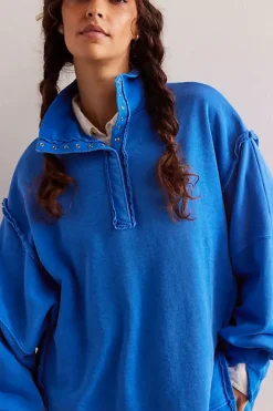 Fashion Free People Camden Henley - Lake Victoria